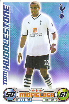 Tom Huddlestone Tottenham Hotspur 2008/09 Topps Match Attax #299
